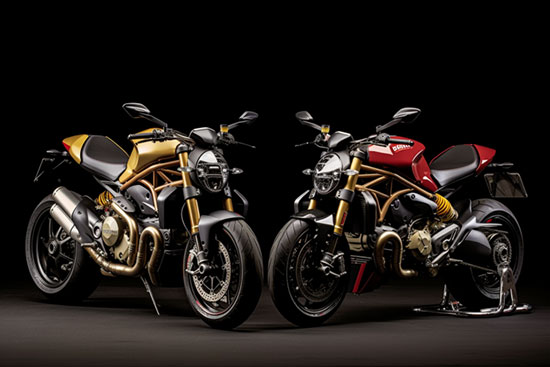 Ducati Monster vs. Streetfighter. Differences and Similarities