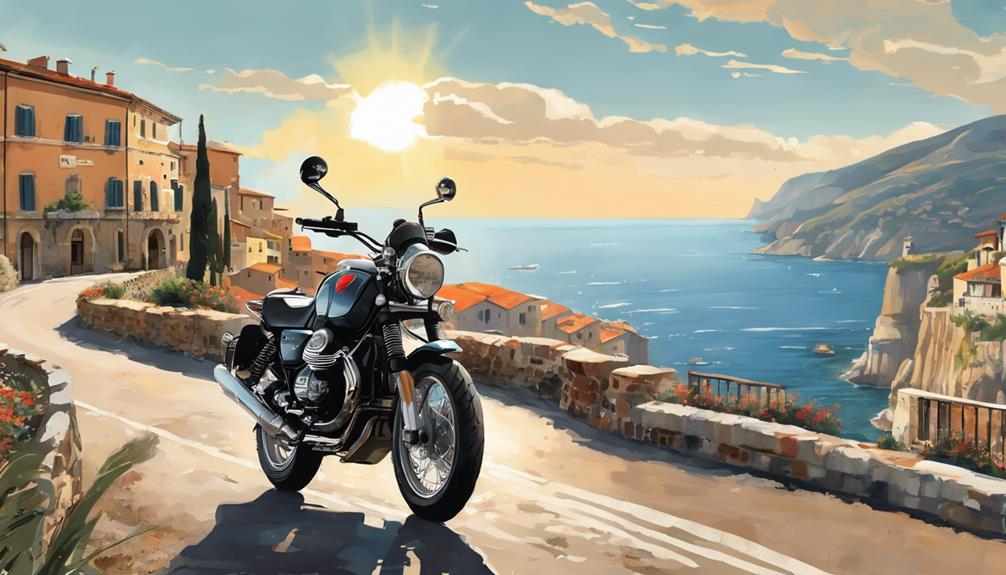 adventure ready italian motorcycle